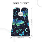 Men's Shaving Accessory Butterfly Moon Stars Moth Leaves, Waterproof Beard Apron with Hair Catcher & Suction Cups
