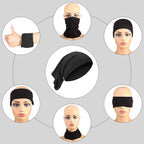 SATINIOR 6 Pcs Spandex Dreadlock Cap Dreadlock Tube Bands Unisex Men Women Elastic Hair Dreads Head Wraps Headbands for Dreads Accessories, 6 Colors(Bright Color)