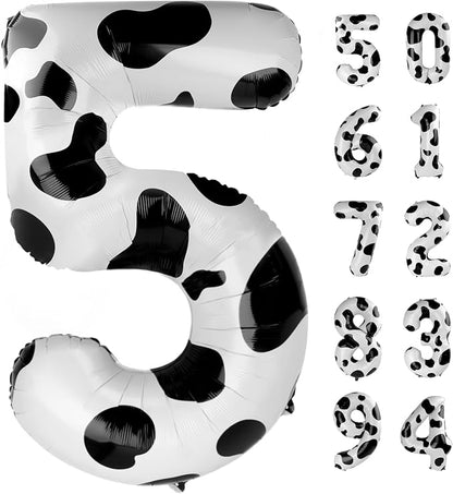 Cow Print 5 Balloon by IWERP