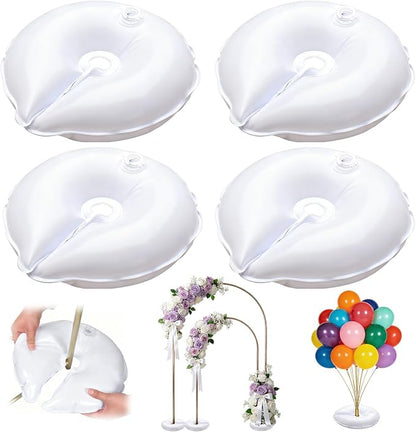 4 Pcs Water Weight Bags for Balloon Column Stand and Arch | Balloon Weights by Unknown