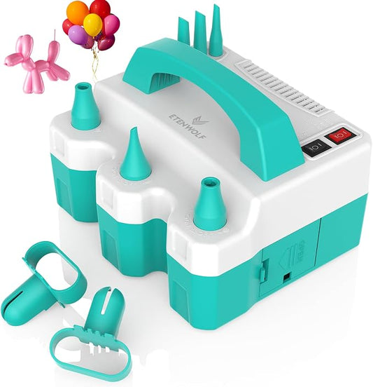 ETENWOLF Electric Balloon Pump for All Balloons | Balloon Inflator for Birthday by ETENWOLF