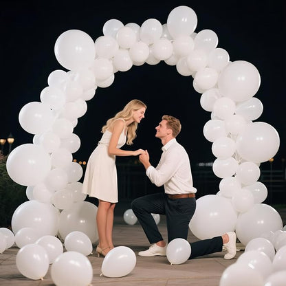 White Big Balloons 32pcs, 18 Inch Large Latex Giant Heavy Duty Balloons - Image 7