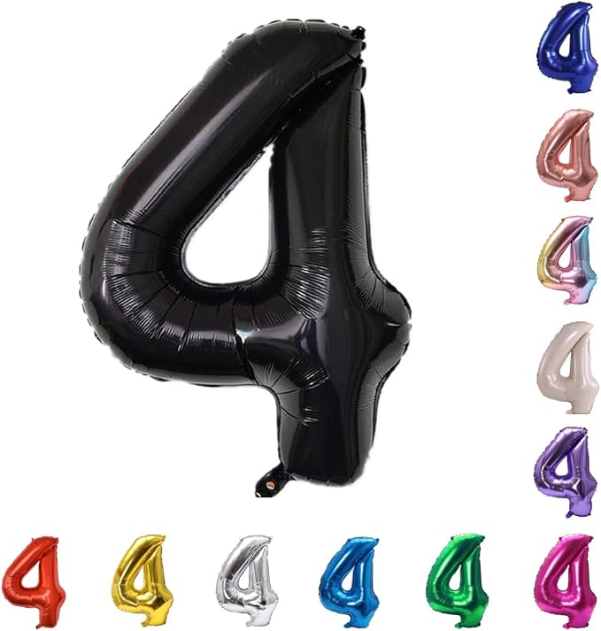 YPSelected 32 Inch Large Foil Helium Number Balloon Birthday Wedding Party 0-9 by YPSelected