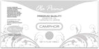 Ola Prima Oil of Youth Camphor Essential Oil - Therapeutic Grade for Aromatherapy, Diffuser, Lymphatic Massage, Hair, Skin - Dropper - 4 fl Ounce
