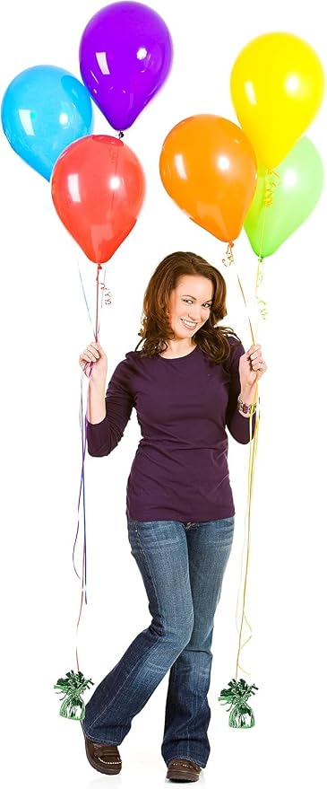 ROYALHOUSE Metallic Wrapped Balloon Weights - Image 5