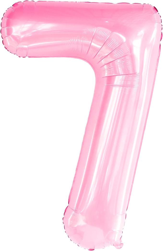 KatchOn, Light Pink Giant Number 7 Balloon by KatchOn
