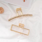 Mehayi 3 PCS Metal Large Hair Claw Clips for Thick Heavy Hair, Big Non-Slip Hair Catch Barrette Jaw Clamp, Strong Hold Claw Barrettes for Long Hair, Fashion Hair Styling Accessories for Women Girls