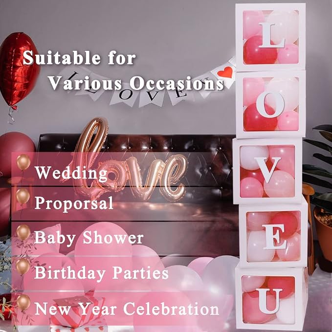Ledido Transparent Balloon Boxes - Image 3