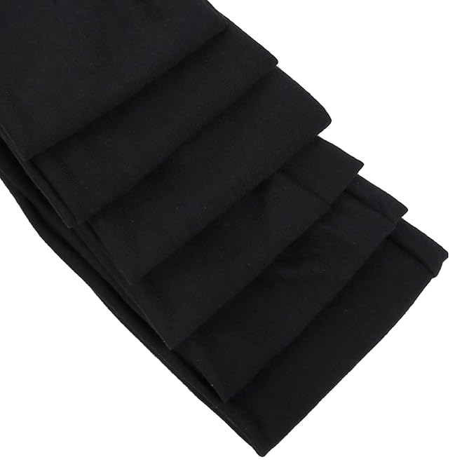 TERSE Black Headbands for Women Hair Bands for Women’s Hair Non Slip Women Thick Headband Stretchy Sweat Bands Headbands for Yoga Workout Every Day Basic Fashion Accessories