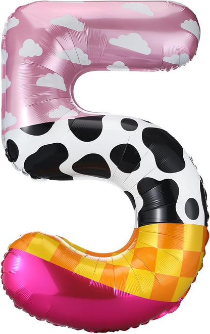 40 Inches Number 5 Balloon by Unknown