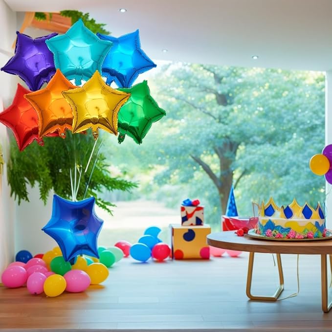 18 Inch Star Foil Balloons - Image 3