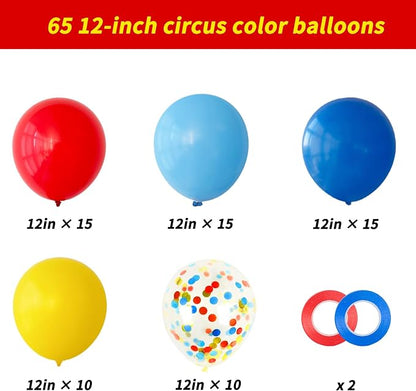 RUBFAC Carnival Circus Balloon Kit - Image 2
