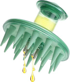Scalp Massager Applicator Comb Silicone Hair Oil & Serum Brush for Even Distribution – No Mess, Easy-to-Use Scalp Treatment Tool for All Hair Types
