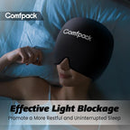 Migraine Relief Cap, FSA Eligible, Full Head Cold Compress Soft Stretchy Headache Relief Cap for Tension, Sinus, Stress Relief, Hangover Ice Hat, Puffy Eyes, Gifts for Migraine Sufferers