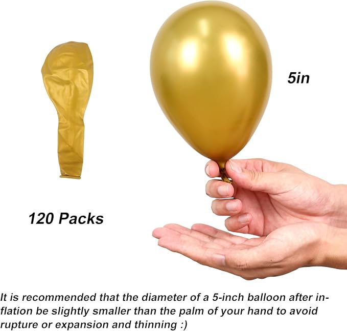 RUBFAC Gold Balloons, 2026 International Football Game Decor, Graduation - Image 4