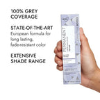 ion Permanent Creme Hair Color 7SPHM Silver Pearl, Vegan, Cruelty Free, PPD Free, 100% Gray Coverage, LongLasting, FadeResistant Color, 2.05 oz