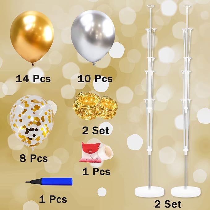 Cicicooie Balloon Stand Kit for Floor - Image 2
