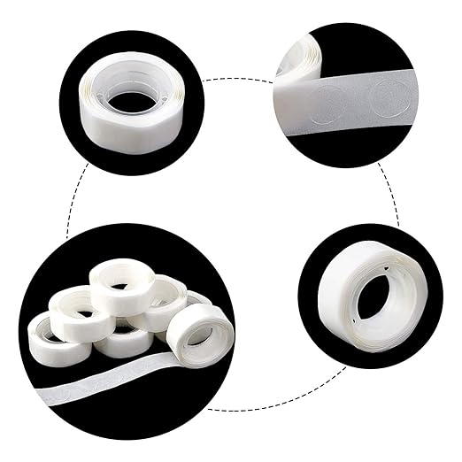 UPINS 6000 Pcs Point Dots Balloon Glue Removable Adhesive Point Tapes | 60 - Image 3