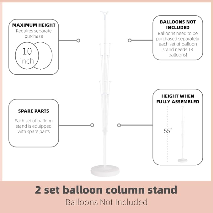 Balloon Column Stand Kit Set of 2 - Image 2