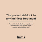 hims Thick Fix Shampoo & Conditioner Set - Saw Palmetto for Healthy Hair Growth & Thickening - Scalp Cleansing - Vegan, Sulfate-Free & Cruelty-Free - Eucalyptus Scent, 6.4 fl oz