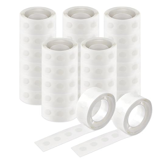 UPINS 3000Pcs Glue Points Dots 6mm Removable Balloon Glue Adhesive Dots | 30 by UPINS