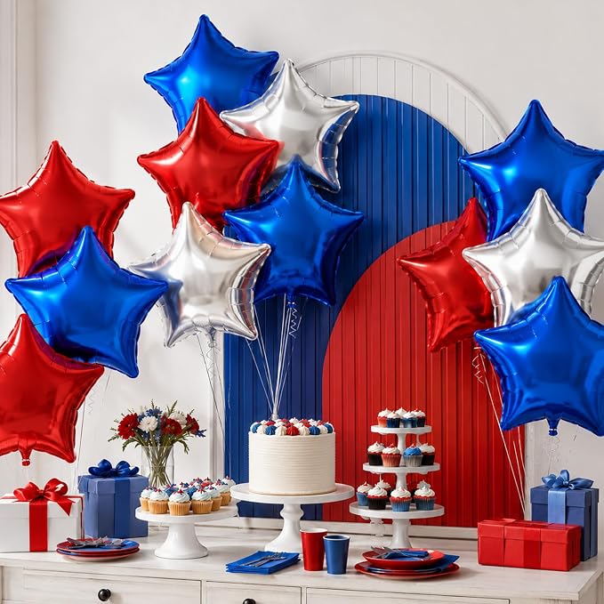 FEYG Star Balloons, Self-Sealing, - Image 6