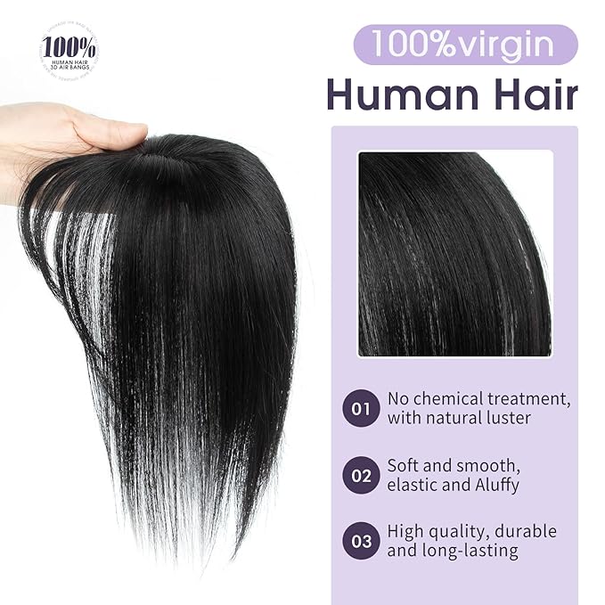 Hair Topper for Women with Thinning Hair, Lightweight & Add Volume Hairpiece for White HairRoots Cover, Changing Hairstyle, Trendy and Comfortable Design