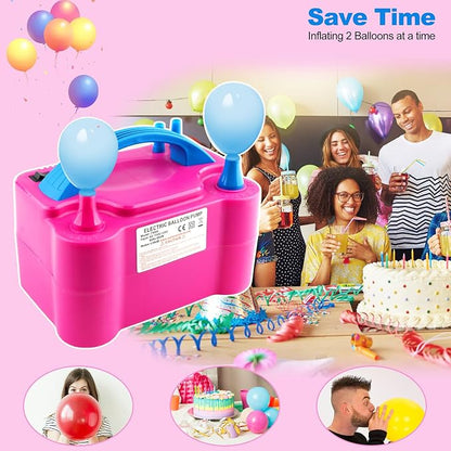 Balloon Pump 600W 110V Electric Balloon Pump Portable Electric Inflator Balloon - Image 2
