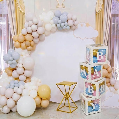12 Pcs Scalloped Transparent Balloon Boxes - Image 6