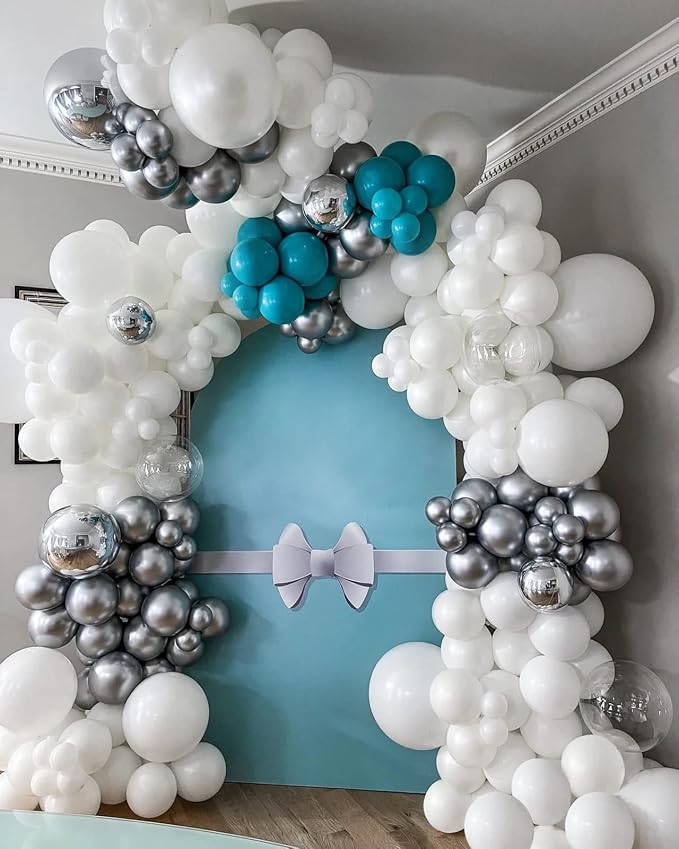 50 Pack White Balloons 12 Inch - Image 3