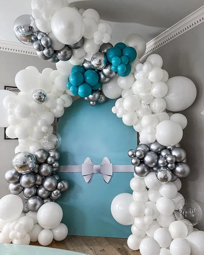 50 Pack White Balloons 12 Inch - Image 3