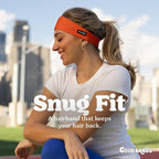 Sweatband for Men and Women - Unisex Non Slip Headband That Wicks Moisture and Eliminates Excess Sweat - Durable & Long-Lasting - Running, Sports, Gym
