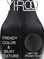 YIROO V Part Wig Yaki Straight Human Hair Wigs for Black Women Upgrade Upart Wig No Leave Out 12A Glueless Kinky Straight 20 Inch