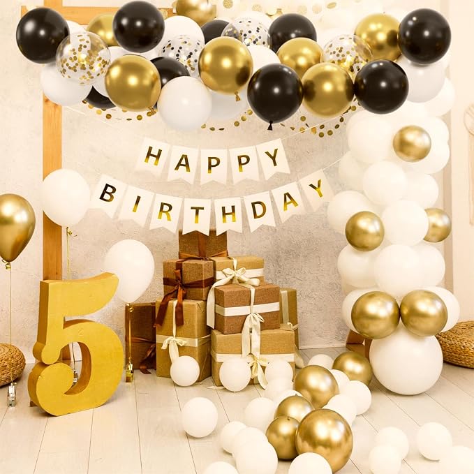 50pcs Metallic Gold Balloons, Helium Quality 12inch Chrome Gold Balloon | - Image 7
