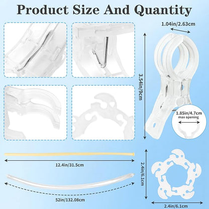 PUGPIU 158 Pcs Balloon Arch Clips Set - Image 2