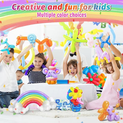 Apipi 100 Pcs Premium Latex 260 Balloons Kit - Image 4