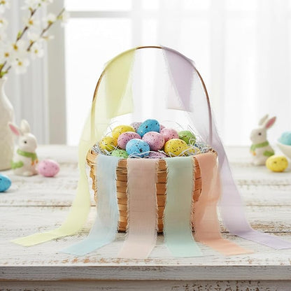 Pastel Macaron Chiffon Ribbon - Image 2