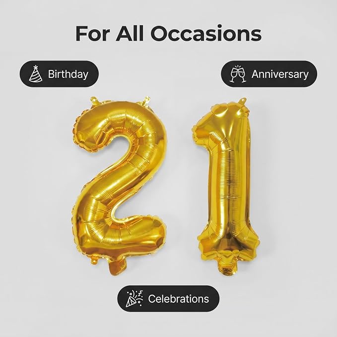 Number 10 Balloon Foil Mylar Balloons - Image 4