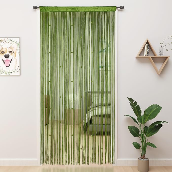 YIIBAII Beaded Curtain Beaded Curtains by YIIBAII