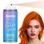 Halloween Hair Spray,Temporary Hair Color Spray for Women Kids Men,Washable Hairspray,Colored Hair Spray,Color Hairspray for Halloween,Party,Cosplay,Christmas Day (06#Orange)
