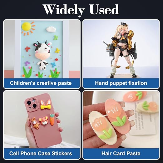 300pcs Transparent Adhesive Dots Double- Sided Sticky Tack - Image 4