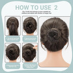 TsMADDTs Hair Pins Bobby Pins Kit with Bobby Pins Black for Women(1.37&2.36IN), Invisible Hair Nets for Ballet Bun(11.81&19.86IN), Dance Accessories Set