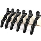 30 Pack Black Alligator Hair Clips for Styling Sectioning Large Salon Pro Hair Clips for Barber Hair Coloring, Cutting, Sectioning Big Gator Clips Hair Styling Accessories for Women Men