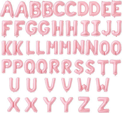 52 Pieces 16 Inches A-Z Letter Balloons – 2 Sets of Alphabet Mylar Balloon by Tedercle