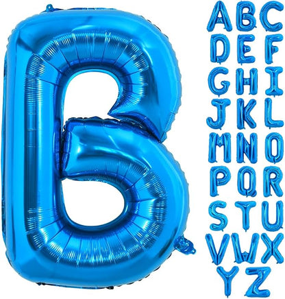 TONIFUL 40 Inch Large Blue Letter B Foil Balloons Alphabet Balloons | Giant by TONIFUL