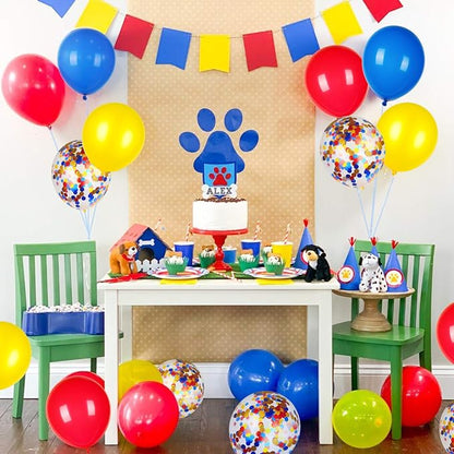 80 PCS Red Yellow Blue Latex - Image 6