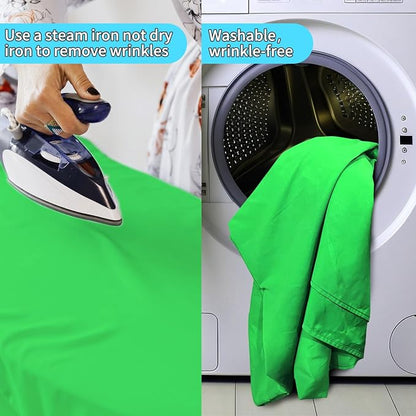 Green Backdrop - 10 x 20 ft, High Density Polyester Fabric - Image 3