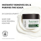 ALFHEIM Rosemary+ Purifying Hair Mask – Deep Hydrating & Balancing Treatment for Oily & Fine Hair with Rosemary, Peppermint & Jojoba Oils – Strengthens, Smooths & Refreshes – Sulfate Free – 8.45 oz