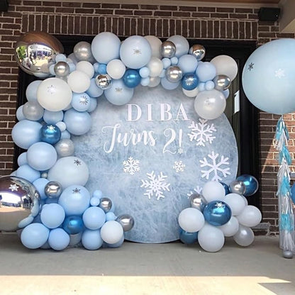 Jobkoo Blue and White Balloons - Image 6