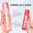 Style Factor EDGE BOOSTER Extra Strength Setting Mousse – Frizz Control, Extra Volume, and Conditioning – 6.4oz Pink Beryl Mousse for Curly Hair